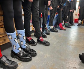 WAY Xmas socks